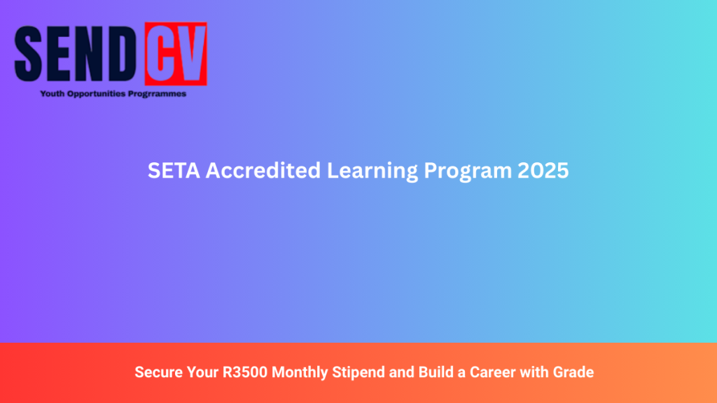 Services SETA Learnerships