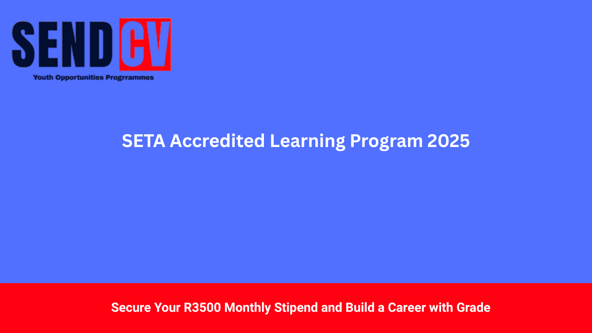 SETA Accredited Training Learnerships